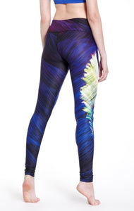 Iris Leggings - Purple/Black