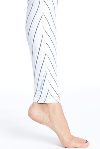 Birds Leggings - White