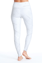 Marble Tiles Leggings - White