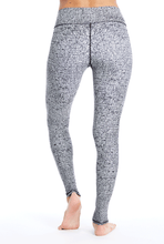 Heather Twill Leggings - Grey/Black